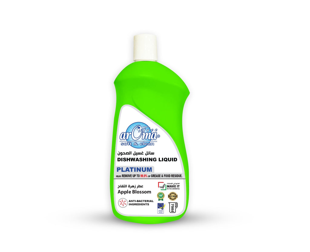 arOma face soft & Clean Dishwashing Liquid Rose 750ML